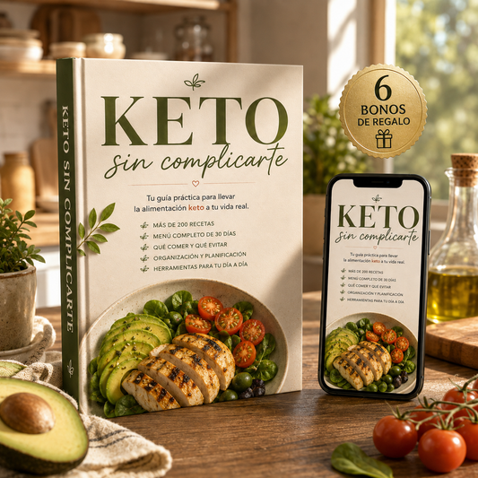 Keto sin complicarte + 6 Bonos